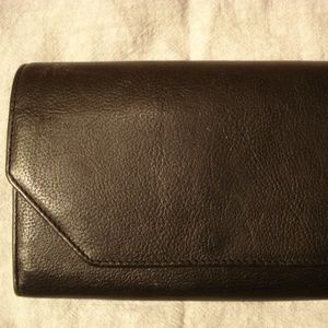 Rolfs black leather wallet, like new